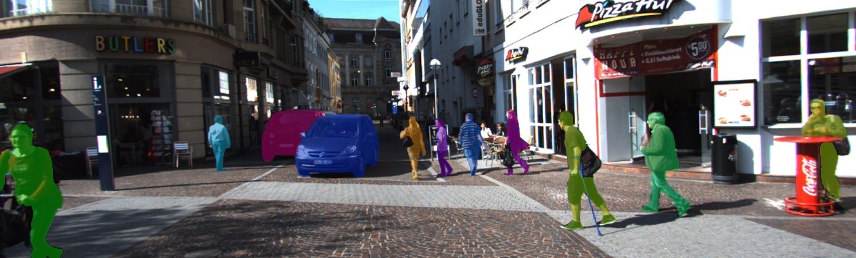 KITTI image segmentation dataset