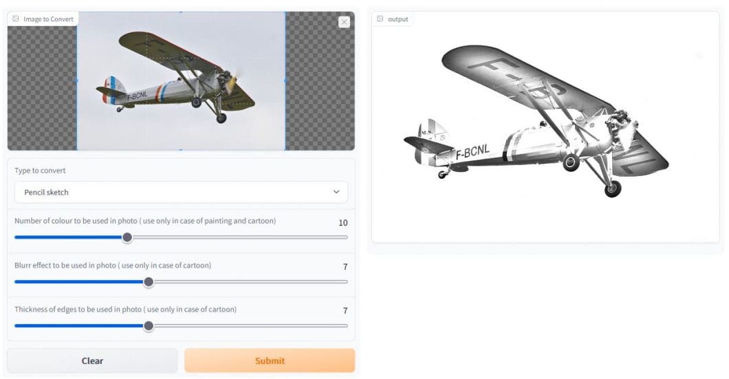 OpenCV demo - optical character recognition