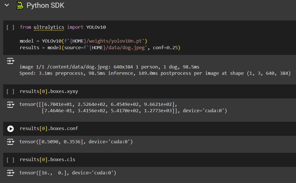 YOLOv10 with Python SDK